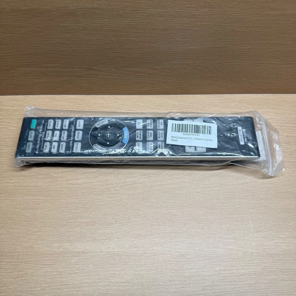 Sony RM-PJ22 Projector Remote Control Replacement Black Silver New